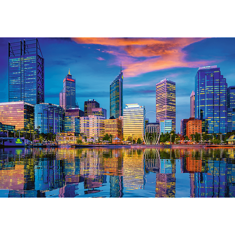 Réflexion urbaine - Perth - Australie - 1500 mcx - La Ribouldingue