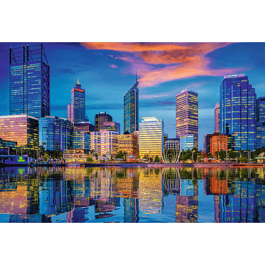 Réflexion urbaine - Perth - Australie - 1500 mcx - La Ribouldingue