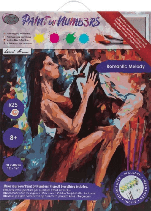 Romantic Melody - Peinture à numéros - La Ribouldingue