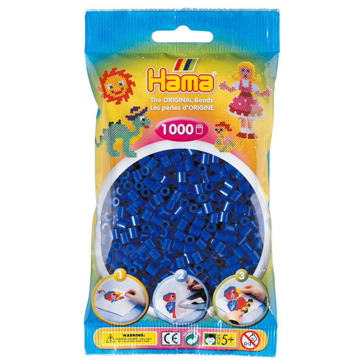 Sachet de perles Hama - 1000 mcx - La Ribouldingue