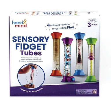 Sensory Fidgets Tubes 4 pcs - La Ribouldingue