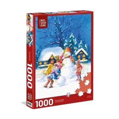 Sympatique Bonhomme de Neige - 1000 mcx - La Ribouldingue