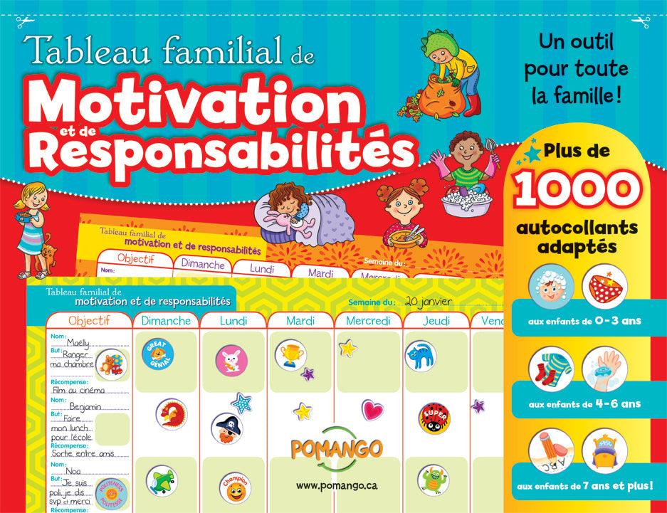 Tableau Familial de Motivation - La Ribouldingue