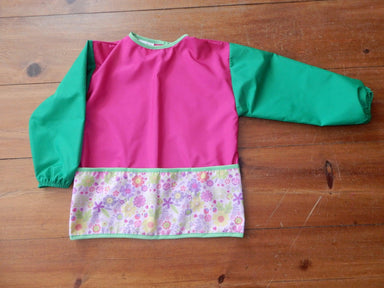 Tablier Fille Fleurs Rose 4 ans - La Ribouldingue