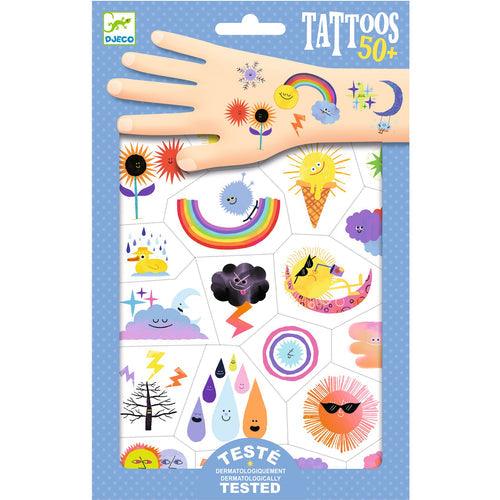 Tatouages - Emojis Météo - La Ribouldingue