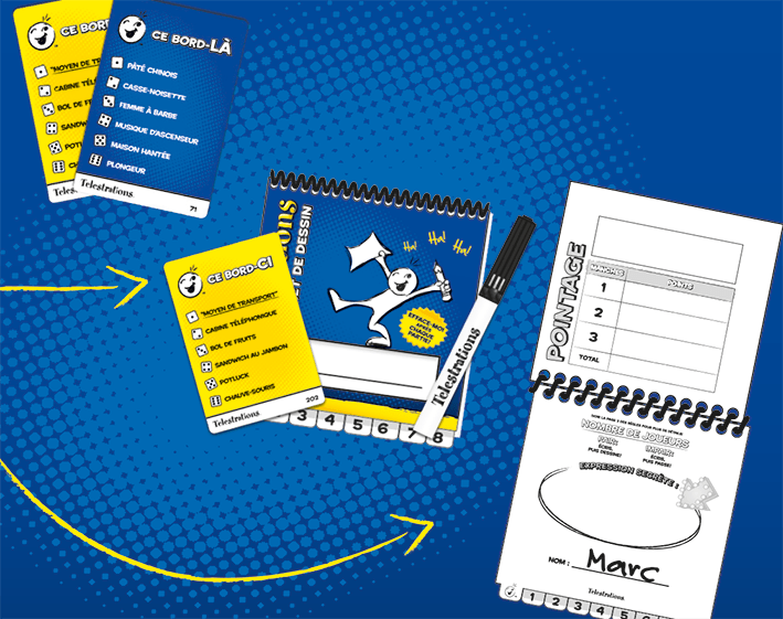 Telestrations - Édition Québecoise (Fr) - La Ribouldingue