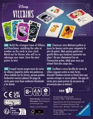 Villains - Le Jeu de Cartes (Multi) - La Ribouldingue